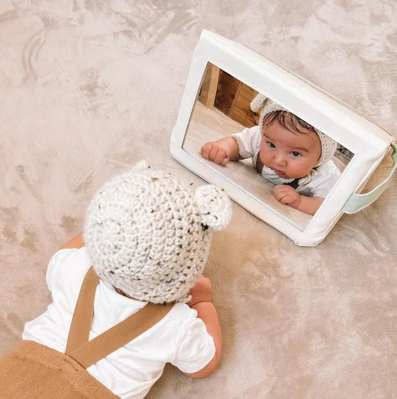 Tummy Time Mirror Eco friendly Pediatrician Approved Grace Maggie