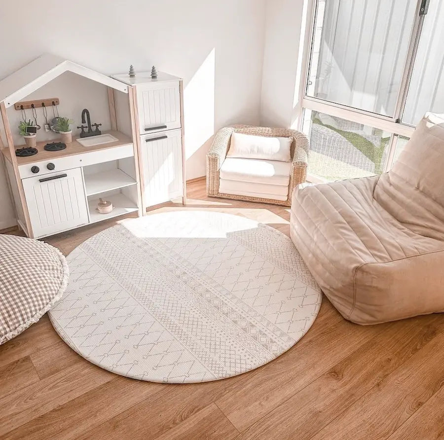 Padded Play Mats | Non-Toxic, Reversible | Grace & Maggie