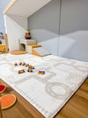 The Streets -Earth Designer Snuggle Rug -Sensory Tatami Mat