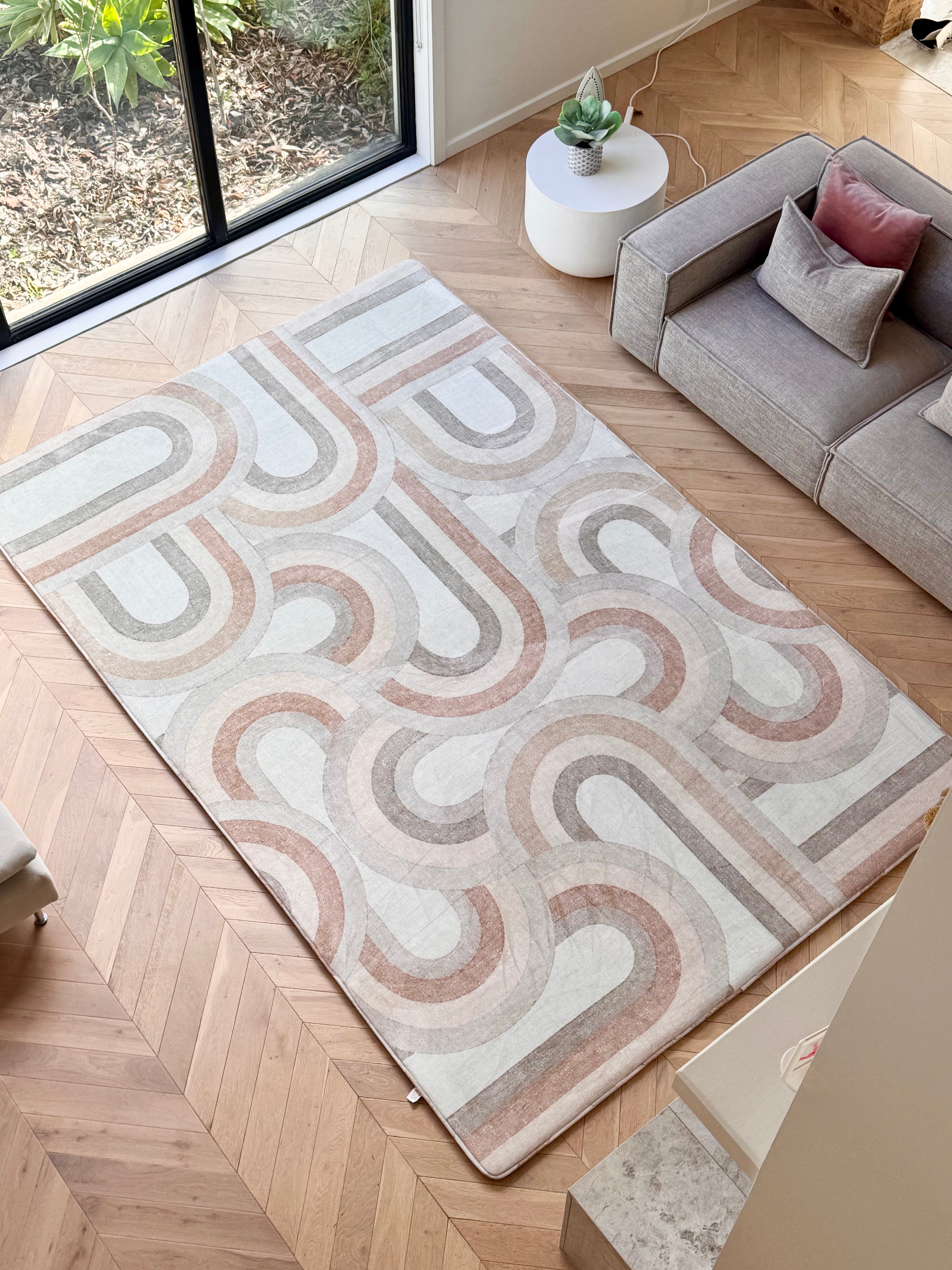 Archer Earth Snuggle Rug -Sensory Tatami Safety Mat