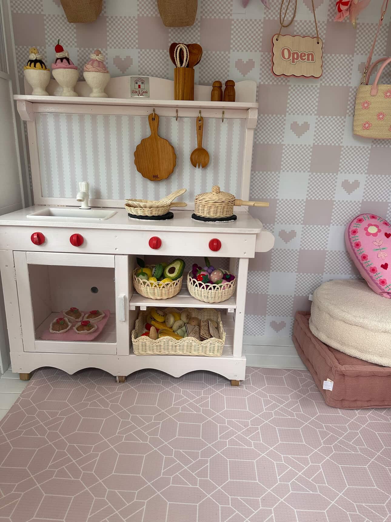 PREORDER Forrest / Blush - Padded Playmat - Small