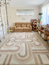 Archer Earth Snuggle Rug -Sensory Tatami Safety Mat