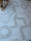 The Streets -Earth Designer Snuggle Rug -Sensory Tatami Mat