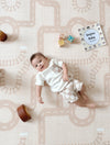 The Streets Mod Jute Double Sided Playmat