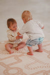 The Streets Mod Jute Baby Playmat