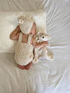 Pop Ya Tot - Little Teddy Comforter Toy - Beige Pop Ya Tot