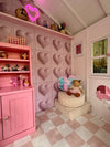 PREORDER - Blush Checkmate - Cubby Memory Foam Snuggle Rug
