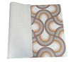 Archie Retro Large playmat, with both sides visible. Side A has a brown arch pattern and Side B has a white arch pattern