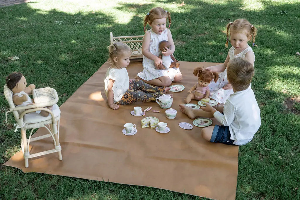 The Wanderer: Tan Vegan Leather Playmat Grace & Maggie