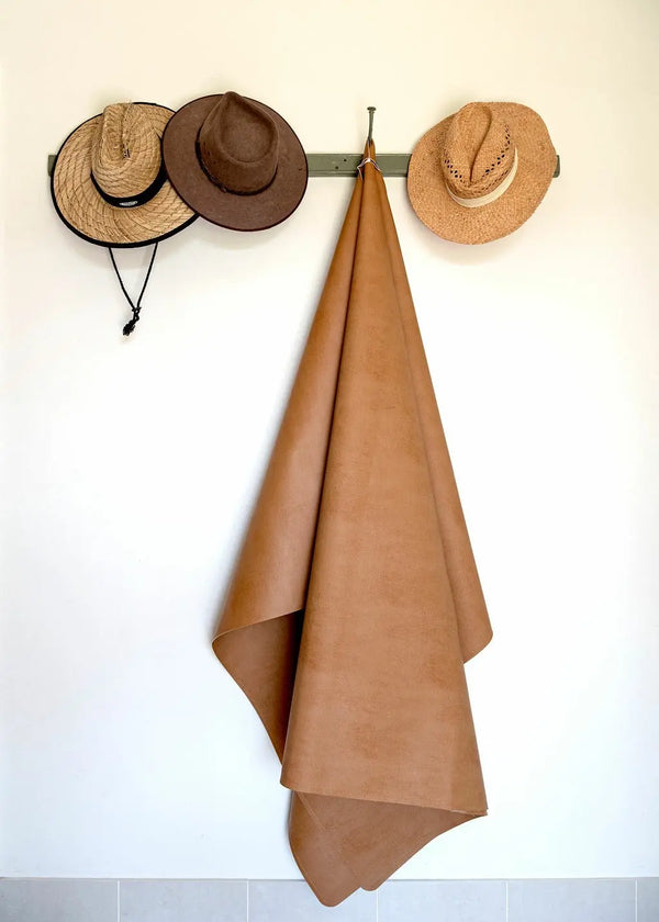 The Wanderer: Tan Vegan Leather Playmat Grace & Maggie