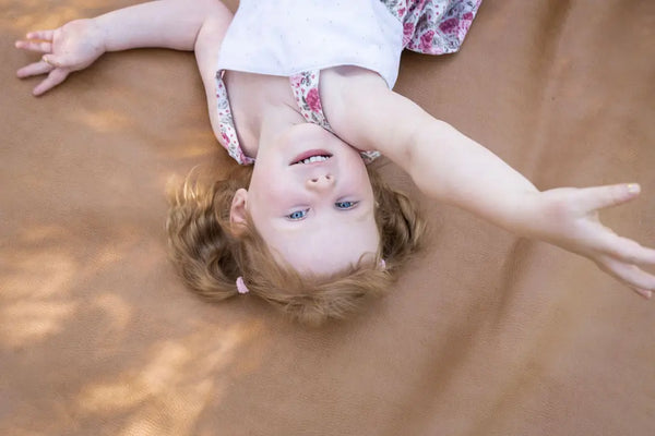 The Wanderer: Tan Vegan Leather Playmat Grace & Maggie
